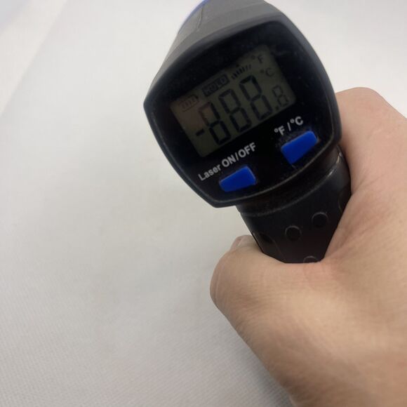 Tool Shed Infrared Thermometer Temperature Handheld Tool - Picture 2 of 6